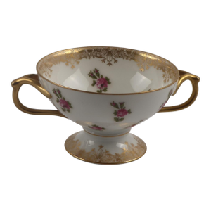 Antique T&v Limoges Bouillon Cup – Higgins & Seiter New York, Circa 1895–1915