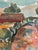 Original Swedish Oil on Panel – “Landscape” by Sture Haglundh – Signed – Vintage & Framed – 70 × 37.5 cm (27.6" × 14.8") /...