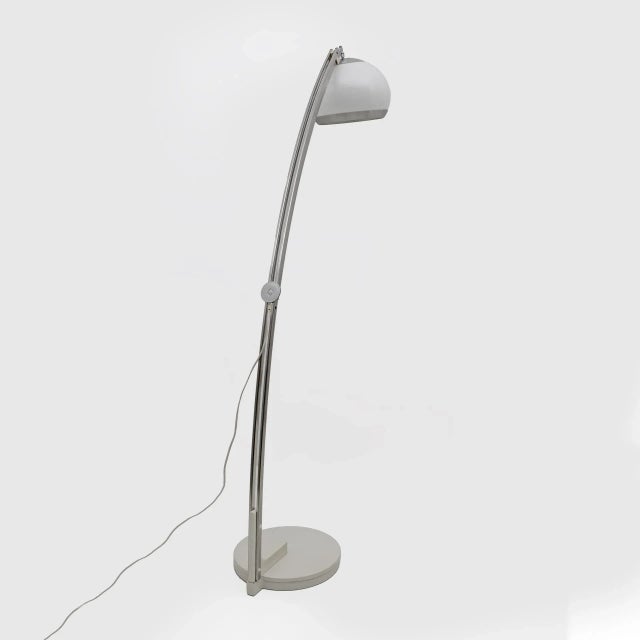 Italian Modern Extendable Arched Floor Lamp by Goffredo Reggiani, 1970s For Sale - Image 3 of 8