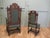 Wood Victorian Gothic Jacobean Oak Dining Chairs, Set of 10 For Sale - Image 7 of 8