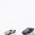 Toys - ten miniature porsche cars. European cars from the 20th century, made of metal and other materials, comprising:...