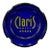 Vintage Cobalt Blue Glass Claris Hotel Barcelona, Spain Ashtray For Sale