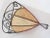 Metal Vintage Moroccan Berber Painted-Hide Wall Sconce Shade, Iron Frame For Sale - Image 7 of 11