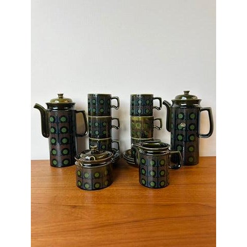 1960s Arthur Wood 1970s Coffee Set For Sale - Image 5 of 5