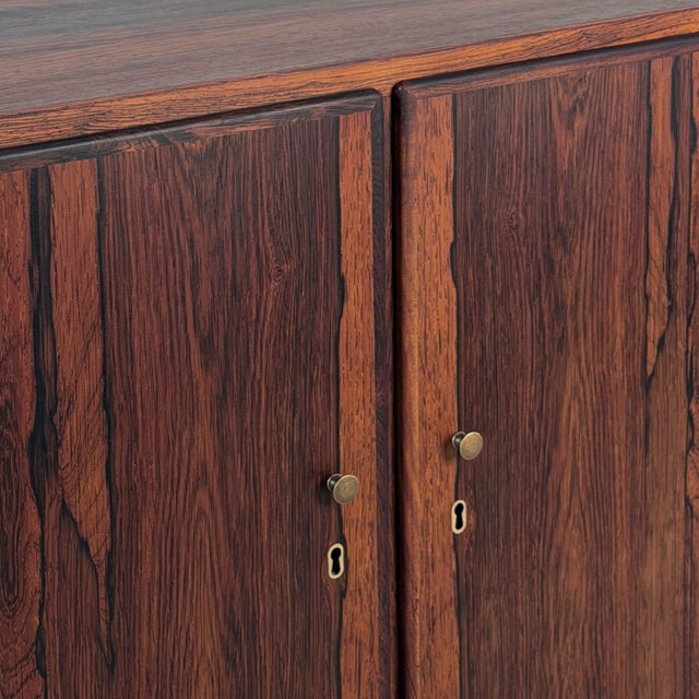 1960s Vintage Danish Rosewood Cabinet For Sale - Image 5 of 8