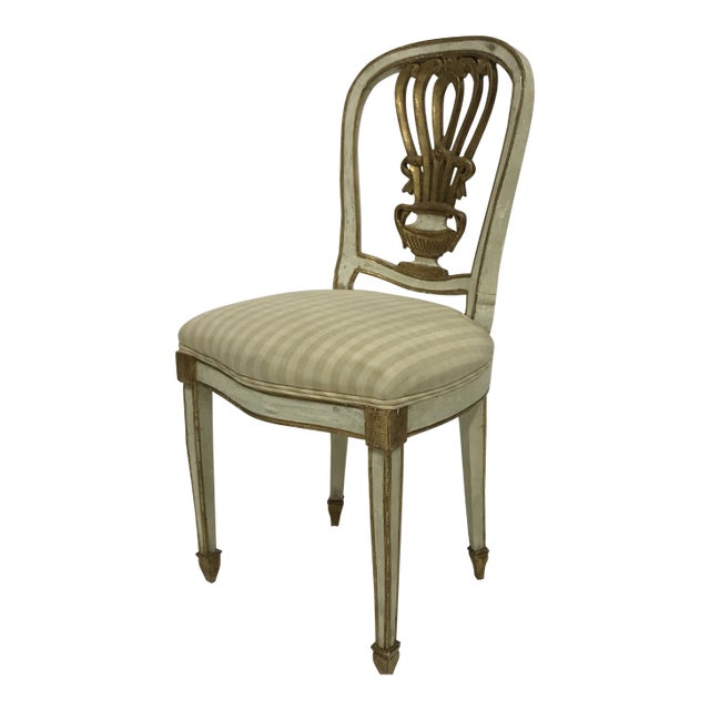 Charming European Side Chair For Sale
