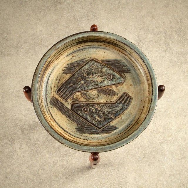 Teak and Ceramic Side Table by Poul Hundevad and Jørgen Mogensen, Denmark, 1960s For Sale - Image 10 of 17