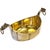 A Norwegian Viking Revival open salt cellar by Marius Hammer of Bergen, modelled as a miniature longship with opposing...