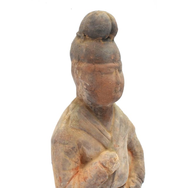Chinese Terracotta Figure Chef Han Style For Sale - Image 11 of 13