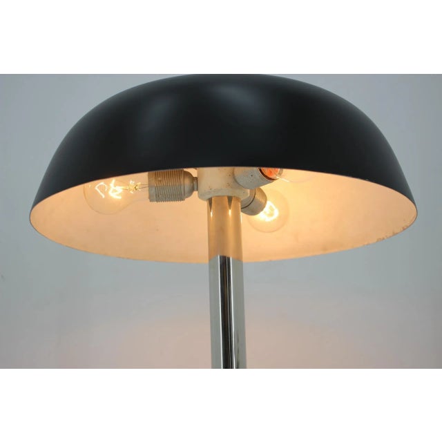 Large Mid-Century Mushroom Table Lamp from Hillebrand, 1970s For Sale - Image 4 of 7