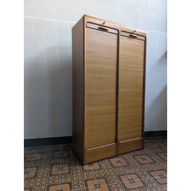 Late Liberty High Range Cabinet in Walnut, 1930s For Sale - Image 3 of 18