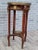 Art Nouveau Antique French Neoclassical Style Mahogany With Brass Ormolu Accent Table For Sale - Image 3 of 9