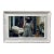 Made Goods Modern Textured White Resin Thiago Wall Mirror For Sale