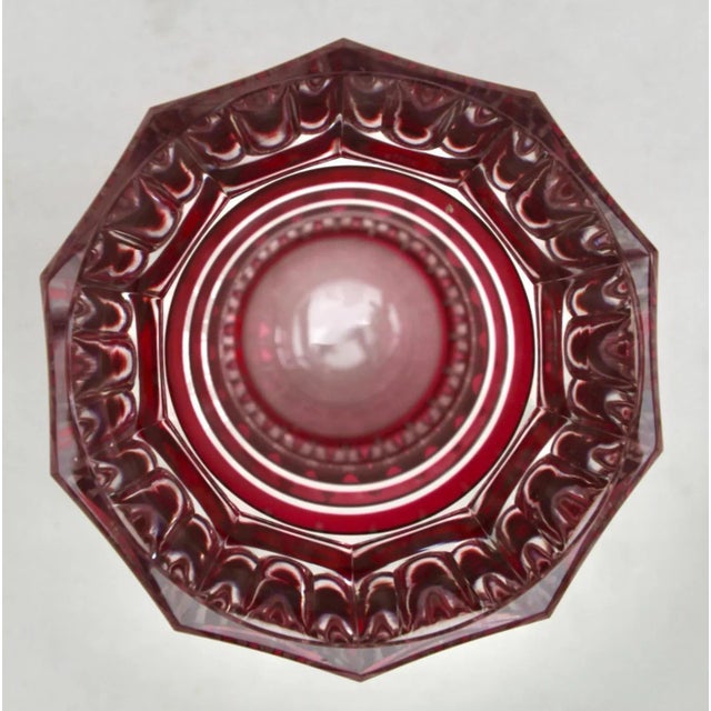 Glass Crystal Vase from Val Saint Lambert For Sale - Image 7 of 9