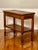 English Early 20th Century English Quarter Sawn Oak Two-Tier Server on Casters For Sale - Image 3 of 12