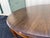 Early 1900s Large Round Oak Farmhouse Dining Table For Sale - Image 12 of 12