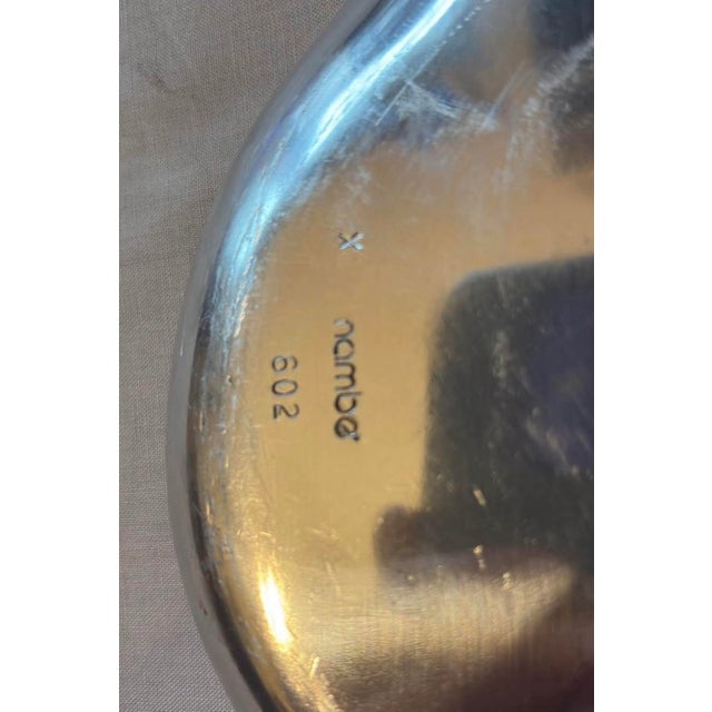 2000 - 2009 Vintage Nambe’ Platter # 602 Retired 2006 Heat Up to 500 and Freeze Too For Sale - Image 5 of 5