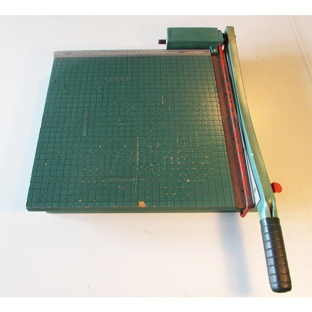 Vintage Guillotine Paper Cutter Chairish