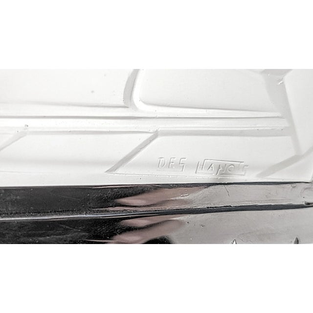 French Art Deco Pendant Chandelier Signed by Hanots For Sale In New York - Image 6 of 7