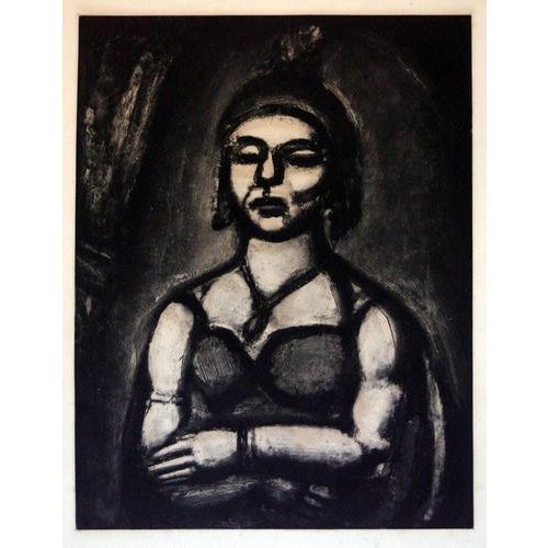 Edition of 450 prints, belonging to the suite “Miserere”, considered as the most important religious graphic work of XX...
