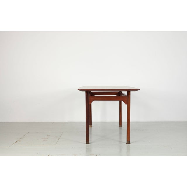 Italian Teak Dining Table, 1960s For Sale - Image 4 of 18
