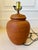 Vintage Rustic Terracotta Table Lamp For Sale In Los Angeles - Image 6 of 11