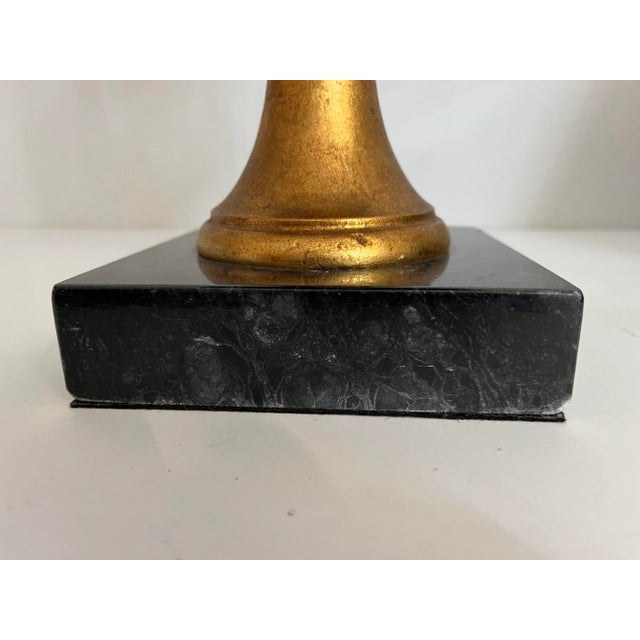 Italian Topiary Lamps & Shades - A Pair For Sale - Image 9 of 12