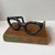 Modern Black Metal Oversized Eyeglasses Sculpture Tabletop Decor for Library Reading Nook For Sale - Image 4 of 8