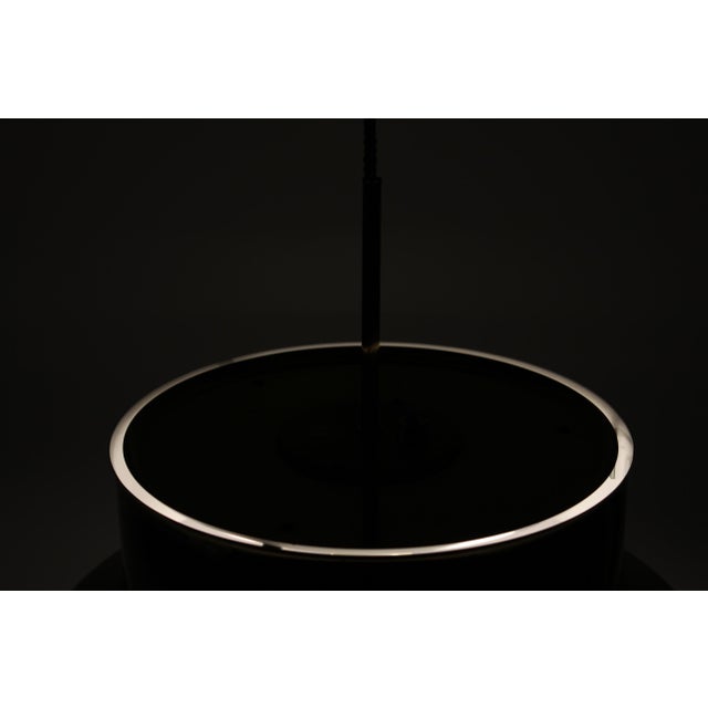Metal Large Brass Bumling Pendant by Anders Pehrsson for Ateljé Lyktan, Sweden, 1970s For Sale - Image 7 of 13