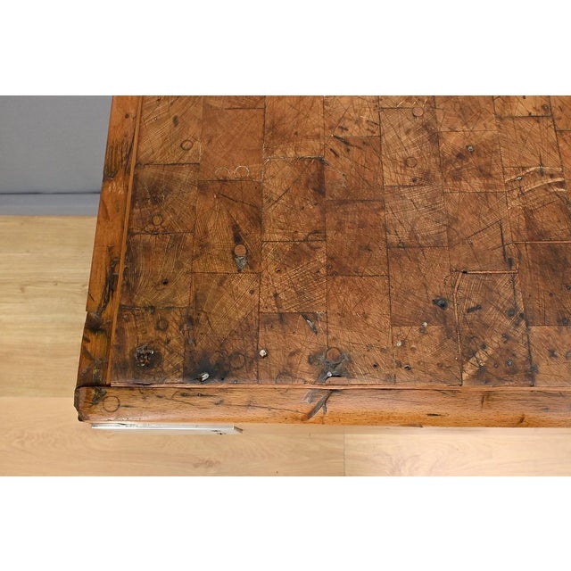 Butcher's Block in Beech from X. Aubert, 1950s For Sale - Image 6 of 17