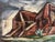 Original watercolor on paper by Henry Emil Salloch, also known as Heinz Emil Salloch, the German-born American artist and...