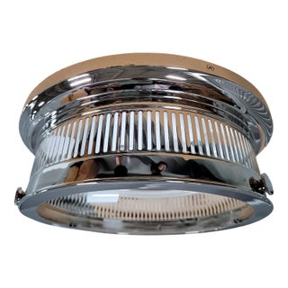 Chapman & Myers Alderly Flush Mount Light For Sale