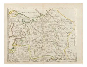 Pierre Duval-Lecamus, Muscovy Said Differently\., Etching, 1676