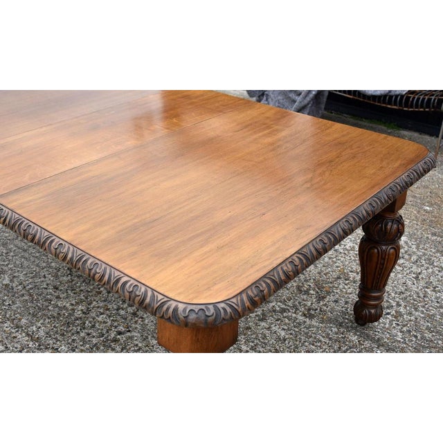 Victorian Oak Dining Table and Chairs, 1880, Set of 9 For Sale - Image 4 of 17