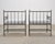 Set of Four French Modernist Iron Brass Ball Finial Lounge Chairs For Sale - Image 15 of 18