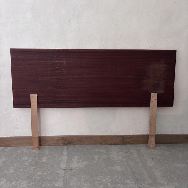 Vintage Headboard in Teak For Sale - Image 3 of 6