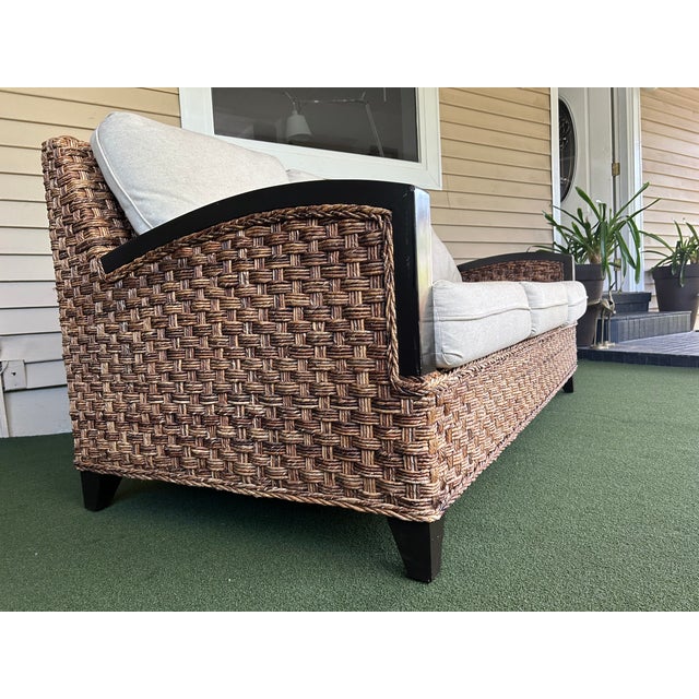 Classic Rattan Inc. Rattan Sofa & Lounge Chair, 2 Pieces Chairish