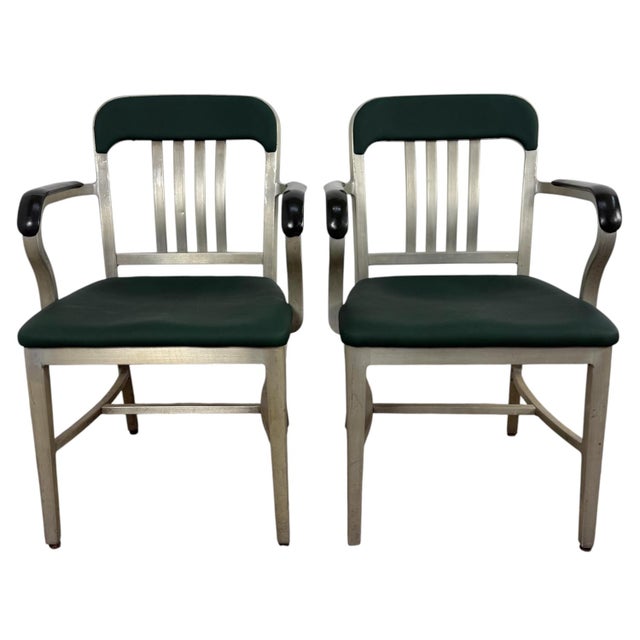 American Aluminum Goodform Armchairs, 1950s, Set of 2 For Sale - Image 11 of 18