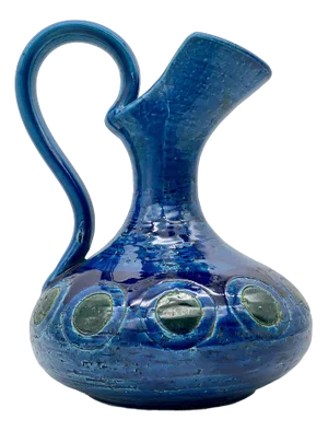 Pitcher in the style of Aldo Londi, Italy, 1950s