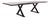 Christian Liaigre Style Ebony Oak Courier Dining Table 9.5 Ft For Sale