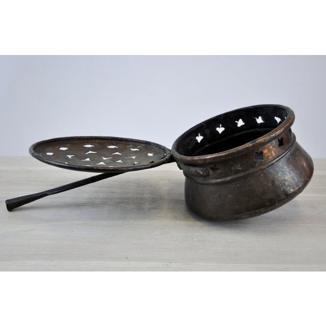 Vintage Copper Chestnut Roaster Pan Chairish
