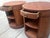Wood Midcentury Baker Barrel Side Tables (Pair) For Sale - Image 7 of 12