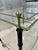 Mid-Century Hollywood Regency Faux Bamboo and Brass Two-Tier Drinks Trolley. For Sale - Image 9 of 12