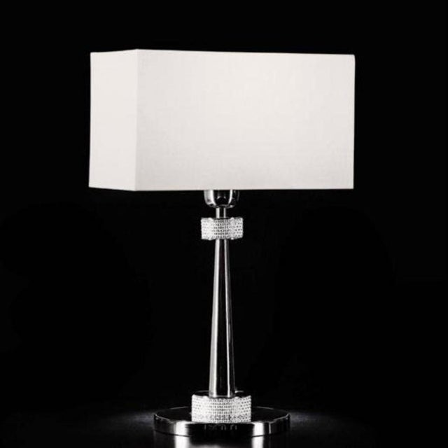 Not Yet Made - Made To Order Diamond Hanging Lamp in Polished Chrome and Crystal by Aggiolight For Sale - Image 5 of 7