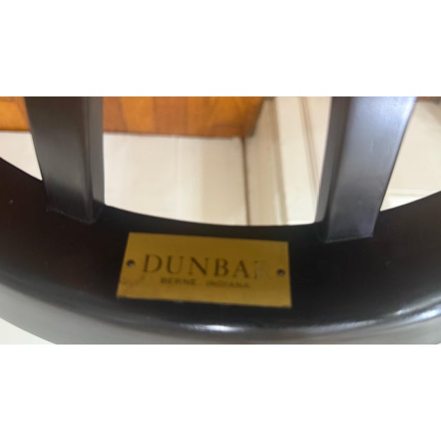 Mid 20th Century Pair of Edward Wormley Sheaf of Wheat Round Side Tables for Dunbar For Sale - Image 16 of 16