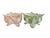 1980s Vintage Mottahedeh Majolica Cabbage Leaf Planters - A Pair For Sale - Image 5 of 8