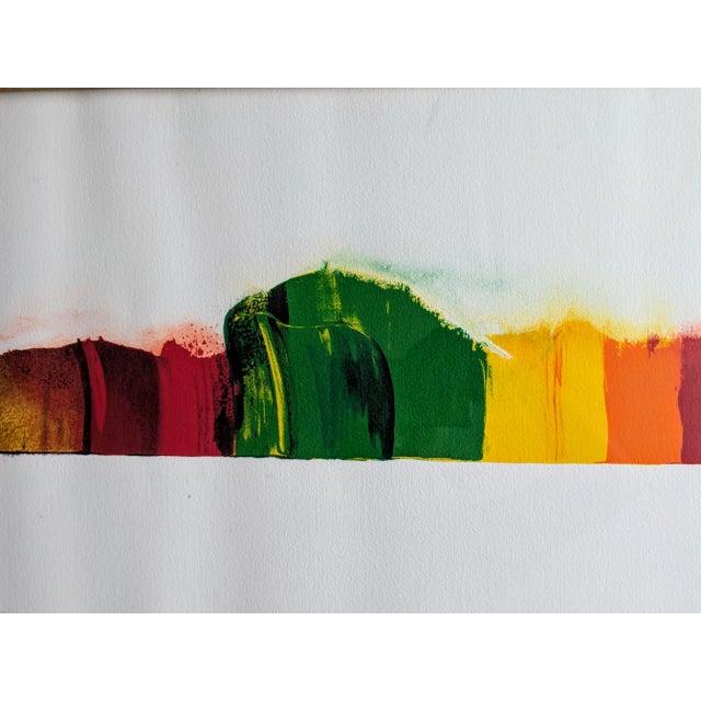 Paul Jenkins, Variations de Couleurs, 1987, Original Color Lithograph For Sale - Image 10 of 11