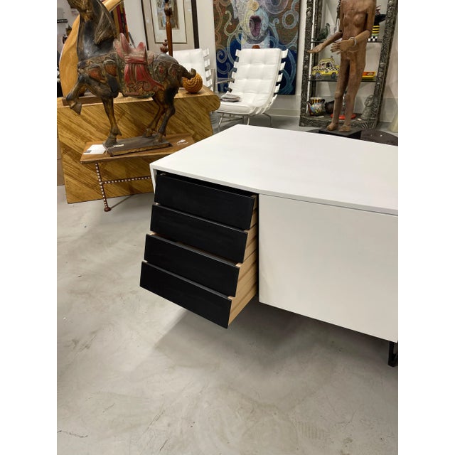Two Sided Angled Credenza For Sale - Image 11 of 13