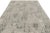 Rug & Kilim Rug & Kilim’s Modern Block Print Rug in Silver-Gray & Teal with Floral Patterns - 5x7 For Sale - Image 4 of 7