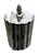 This object is a vintage silver-plated tea caddy, often used as a decorative jewelry or trinket box. It features a...
